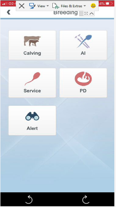 Screenshot #3 pour Cattledata Mobile