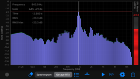Audio Analyzer screenshot