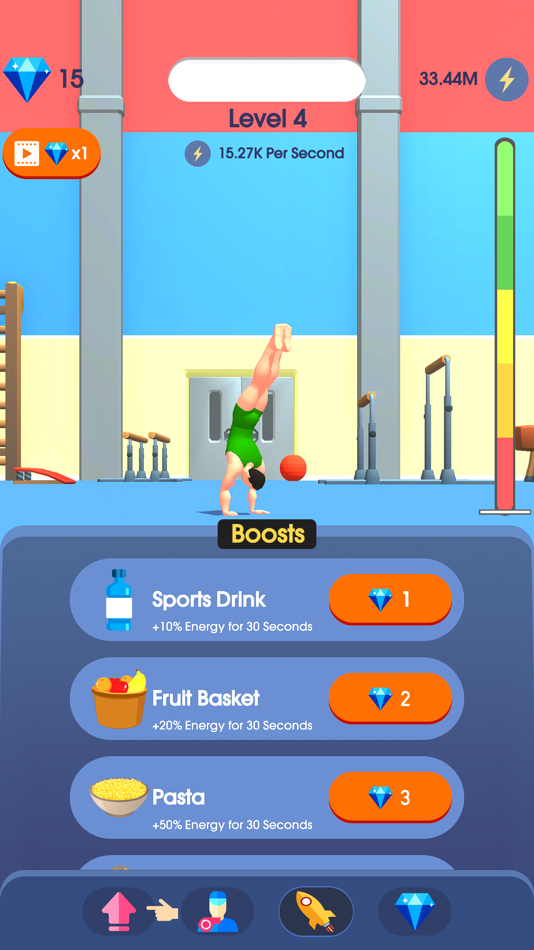 #5. Idle Gymnastics (iOS) 由: Selosoft, Inc.