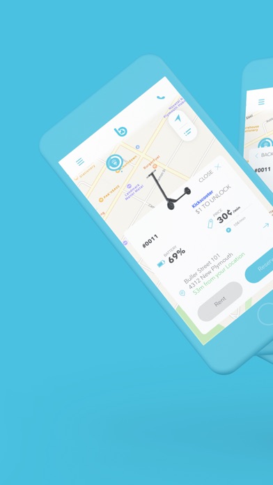 blip E-scooters screenshot 2