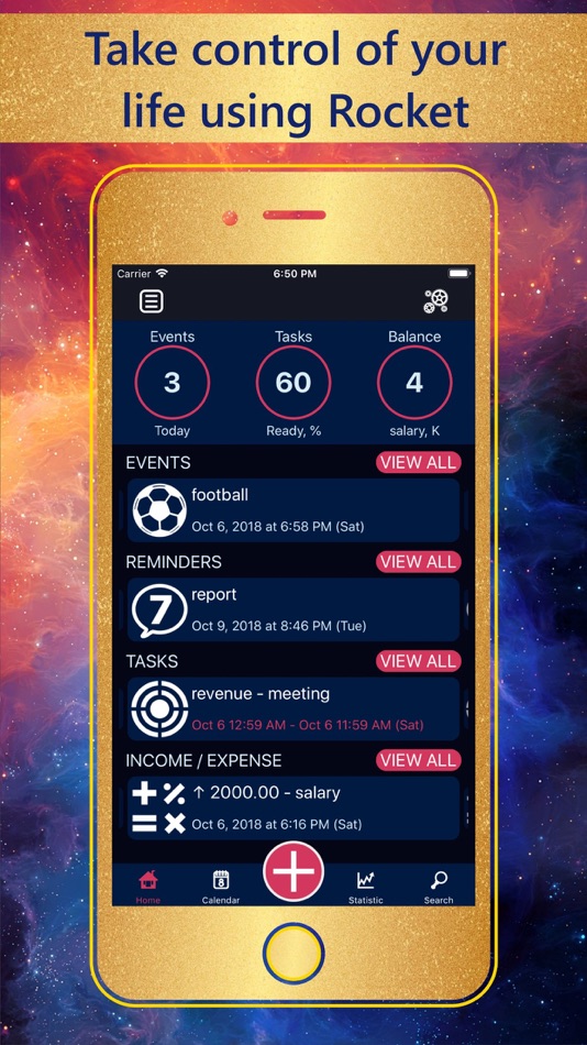 Rocket - Personal organizer - 2.2.6 - (iOS)