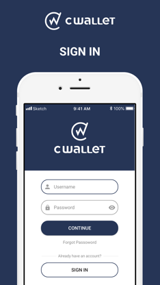 cwallet Partner screenshot 1
