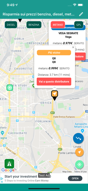 Risparmia sui prezzi benzina(圖3)-速報App