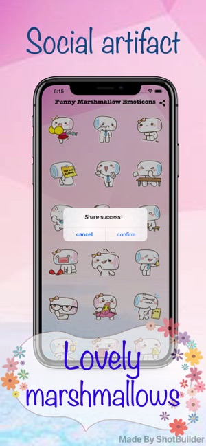 Funny Marshmallow Emoticons(圖3)-速報App