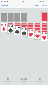 solitaire ⋱ iphone screenshot 3