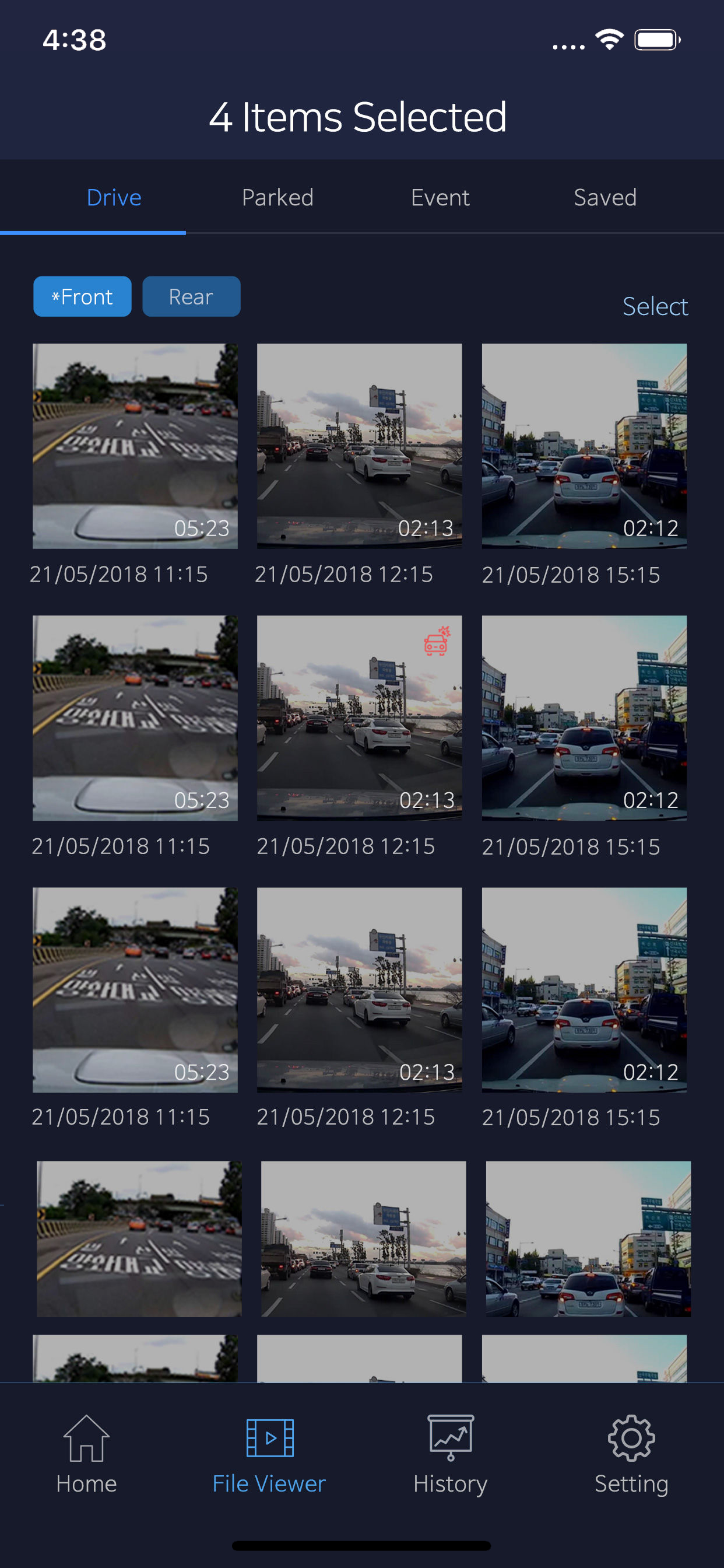 Momento M6 Dash Cam Viewer
