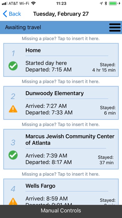 Westat DailyTravel Screenshot