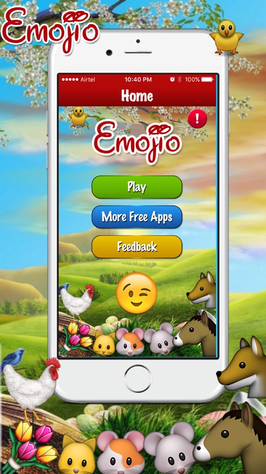 #1. Emojio Find Lazy Emoji AR (iOS) 由: BMAC Infotech