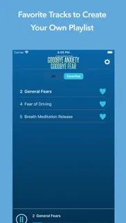 goodbye anxiety, goodbye fear iphone screenshot 3
