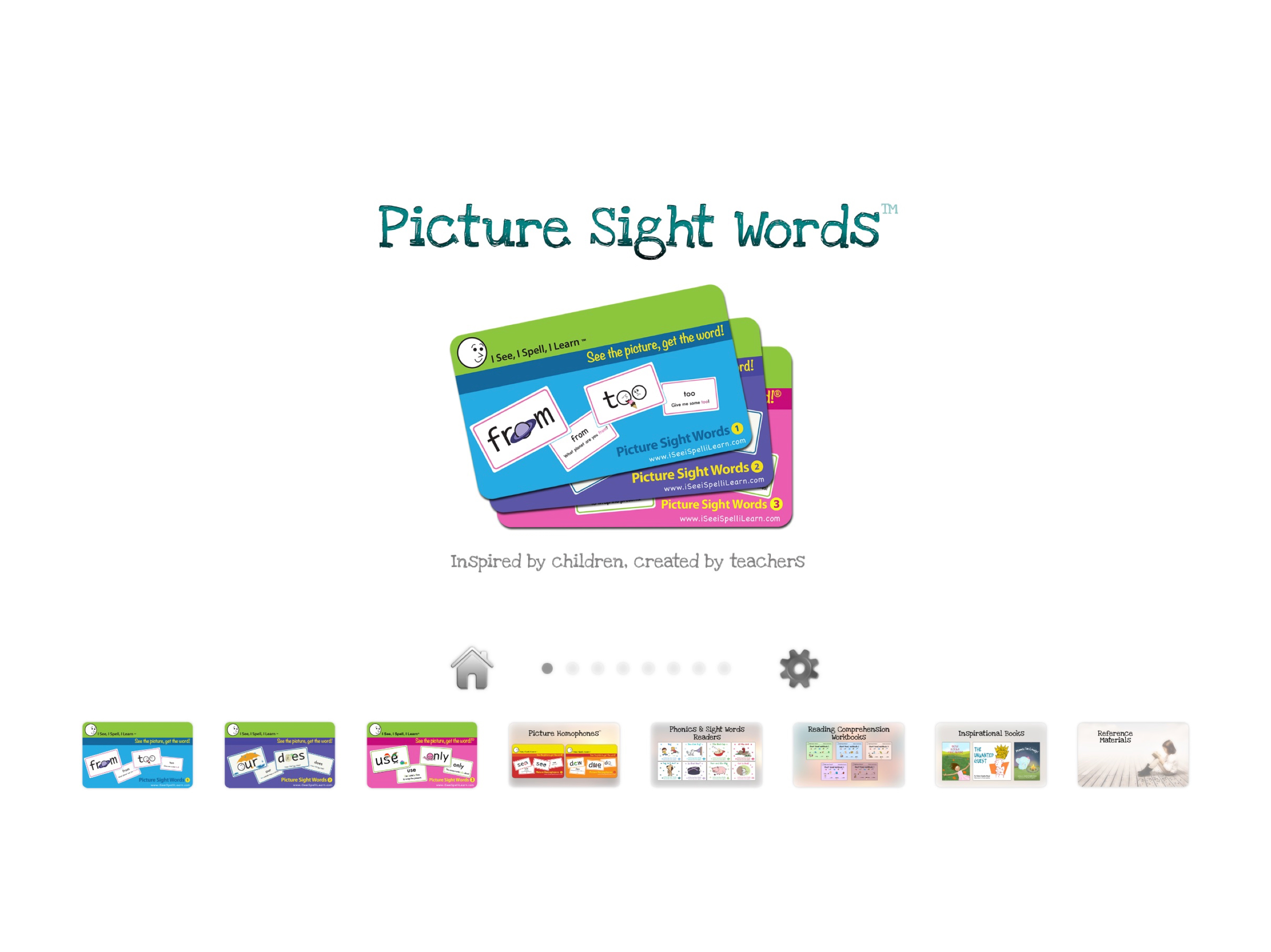 Read Spell Picture Sight Words