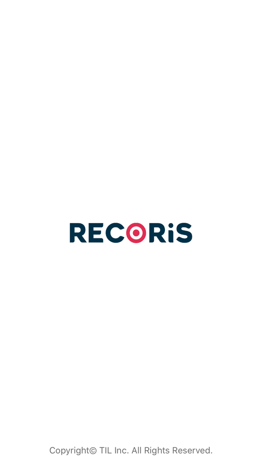 #1. RECORiS (iOS) 由: TIL