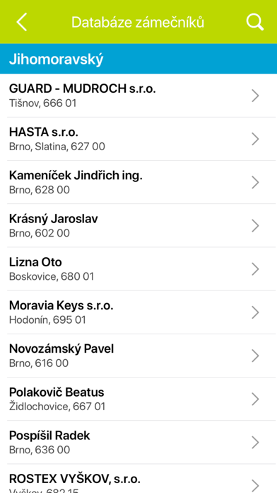App screenshot
