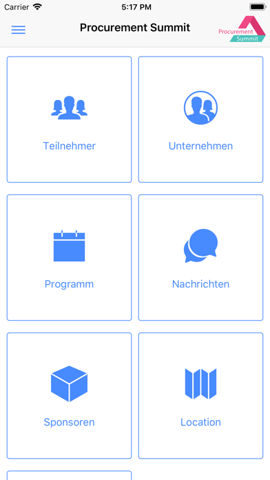 Procurement & Sustainability Screenshot