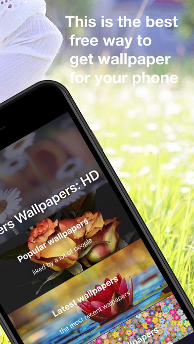 Screenshot #3 pour Fonds d'écran Fleurs: HD