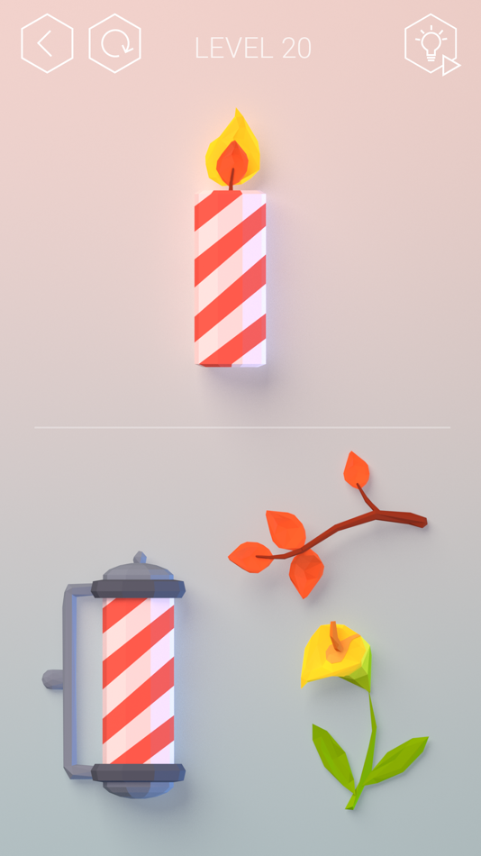 #6. Low Poly Puzzle (iOS) 由: Anna Nikolaevna