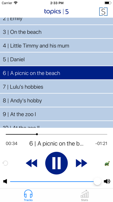 topics 5 LITE app screenshot