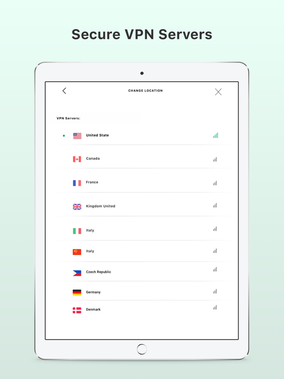 Screenshot #5 pour VPN Secure Hotspot Proxy X