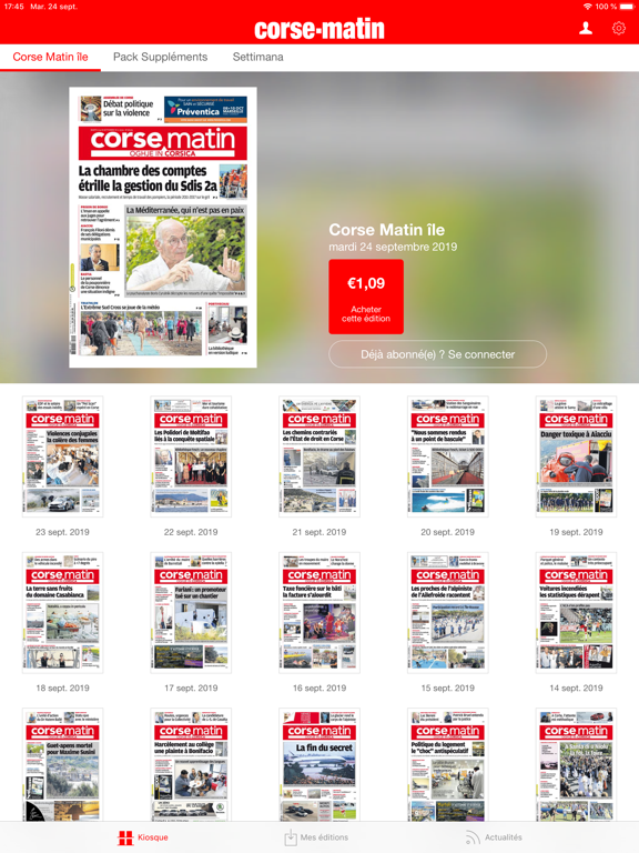 Screenshot #4 pour Corse-Matin Numérique