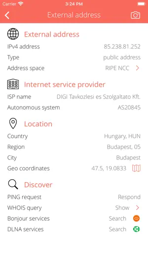Hotspot Info screenshot 2