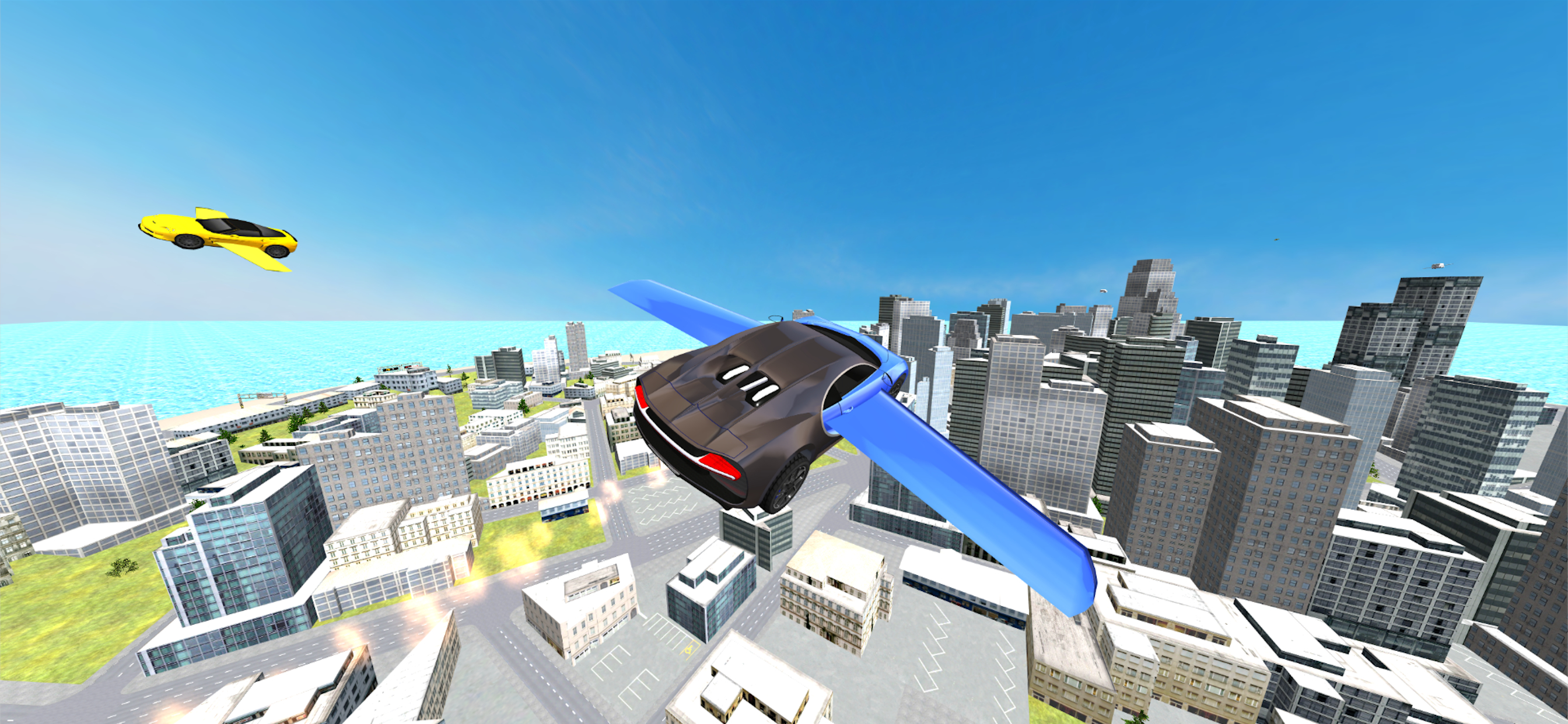 Flying Car Racing Simulator screenshot 5