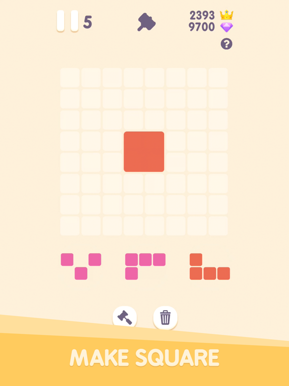 Screenshot #4 pour Square Pop - Same Color Block