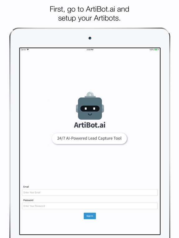 Screenshot #4 pour ArtiBot.ai