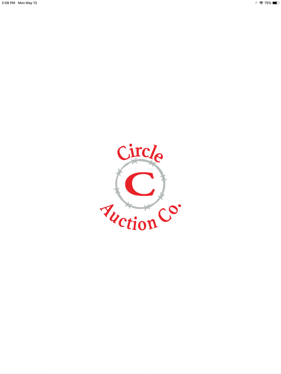 Circle C Auction iPad screenshot 1 - Business app