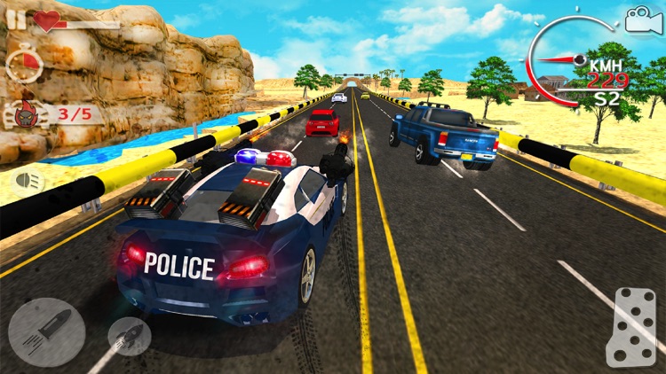Police Highway Chase Car Games screenshot-4