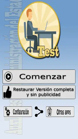 Game screenshot TestOpos Auxiliar Admon Estado mod apk