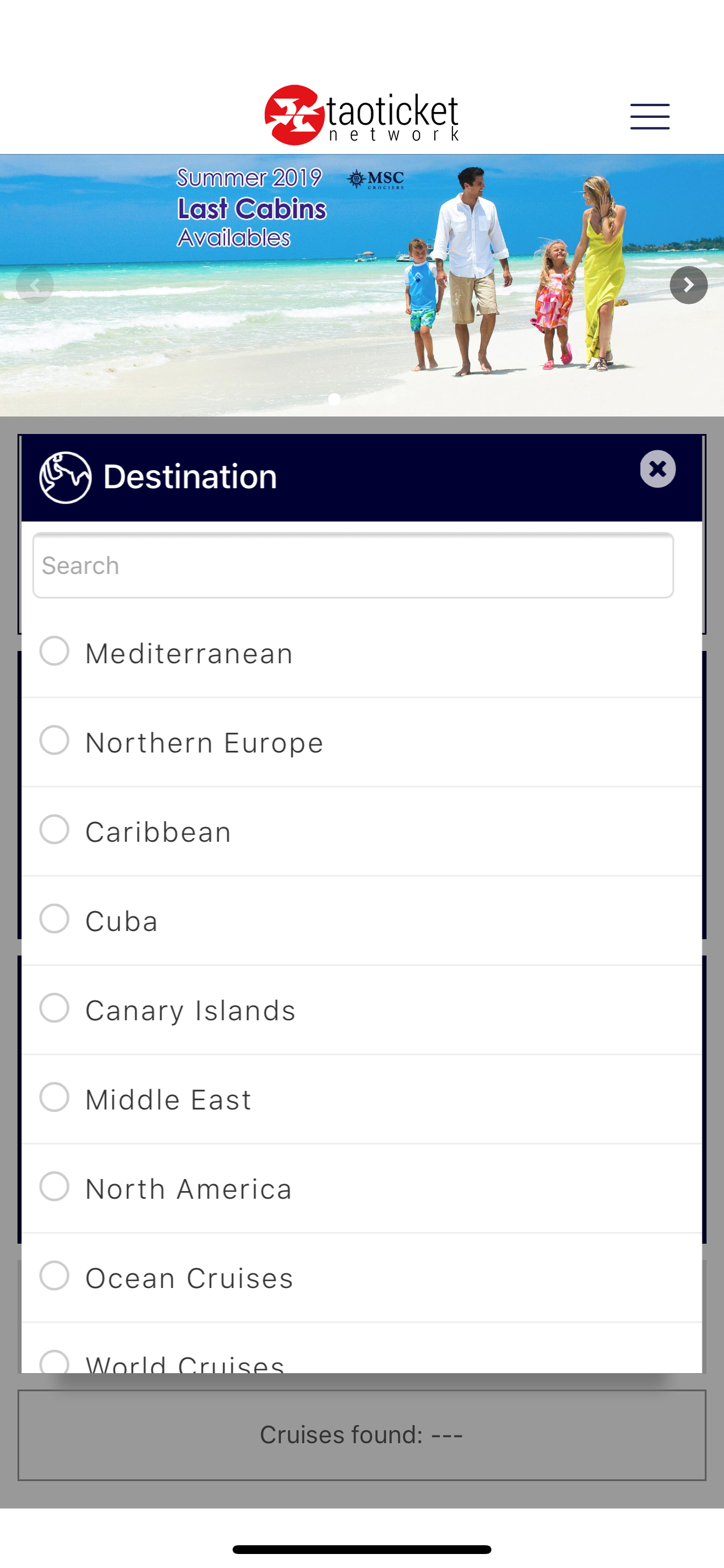 Ticketmsc - Cruises screenshot 3
