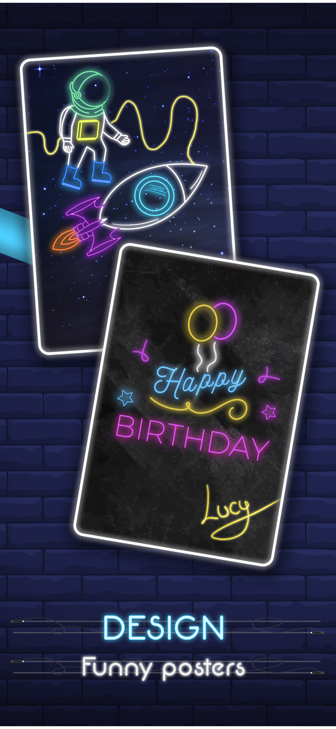 Neon Draw – Glow Art