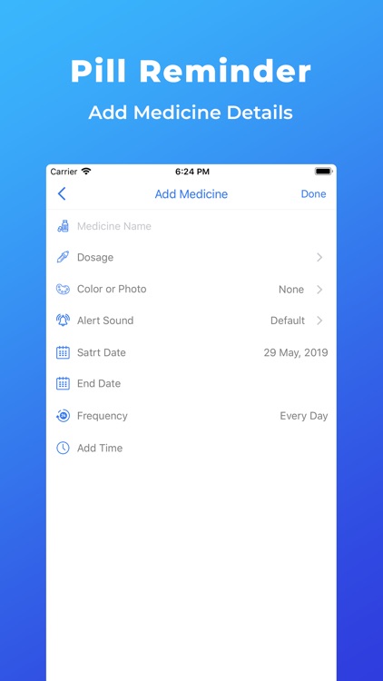 Pill Reminder Medication Time