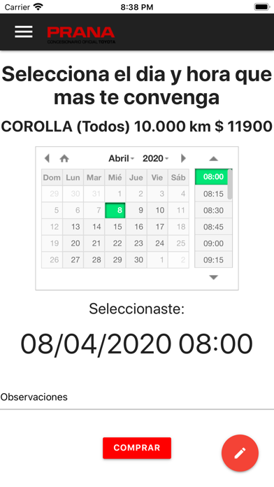 Prana Screenshot