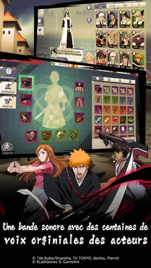 Capture d'écran de BLEACH Mobile 3D sur iPhone 2