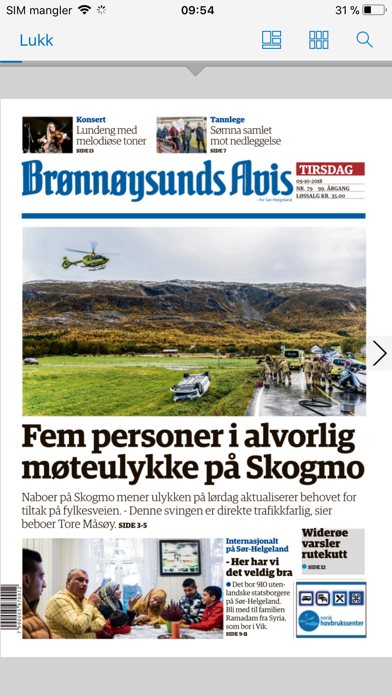 Brønnøysunds Avis eAvis screenshot 2