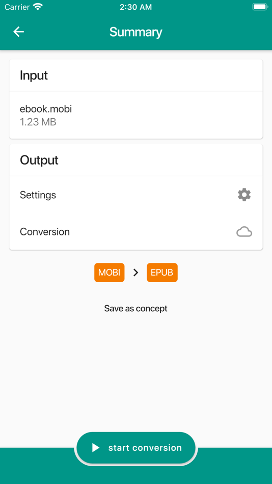 #2. Ebook Converter (iOS) 由: Ice Cold Apps