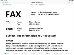 FaxReceive - receive fax app iPad image 2