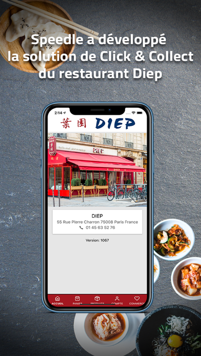 Screenshot #1 pour Restaurant Diep