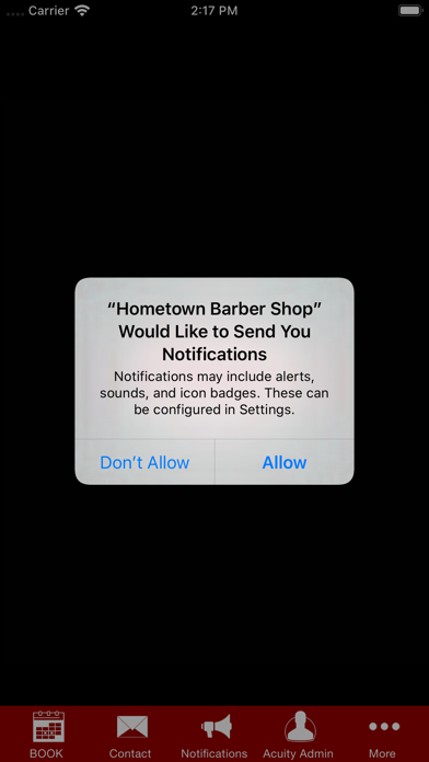 How to cancel & delete Hometown Barber Shop from iphone & ipad 1