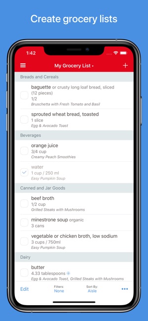 Apple Watch Grocery List Paprika Recipe Manager On The App Store - Main Image
