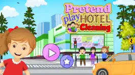 Game screenshot Pretend Play Hotel Cleaning apk