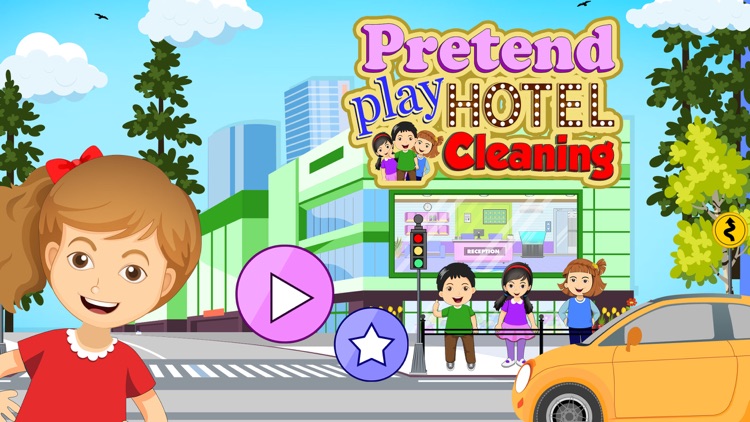 Pretend Play Hotel Cleaning