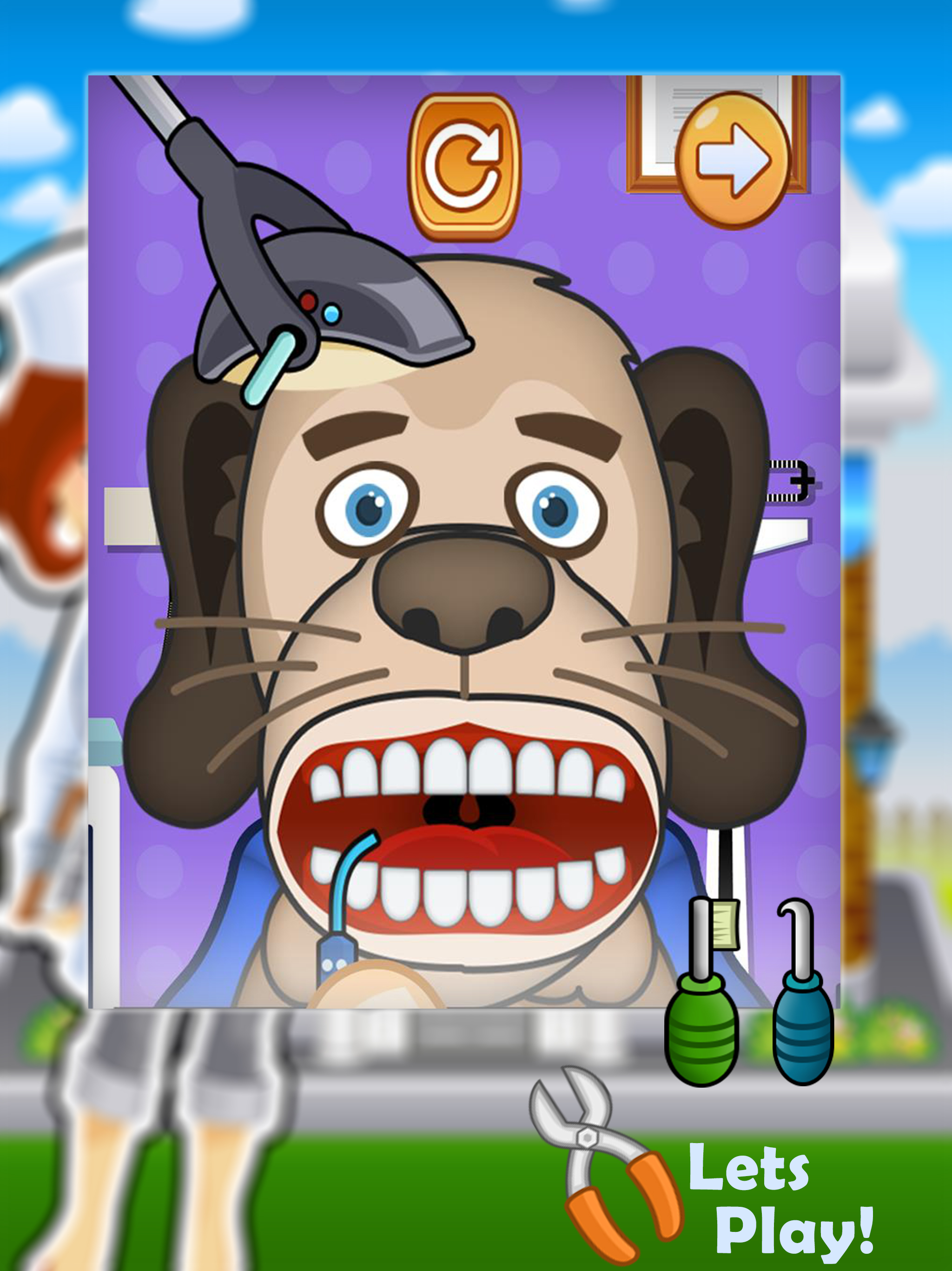Pet Vet Celebrity Dentist Game screenshot 8