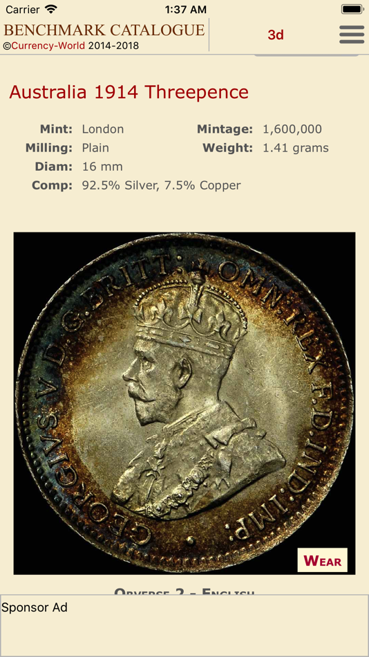 #5. Australia Coin Values (iOS) 由: currency-world pty ltd