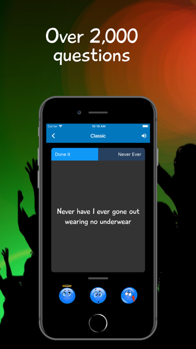 I Never Party Screenshot