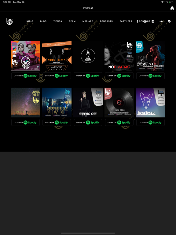 Miami Beast Radio iPad screenshot 4 - Music app