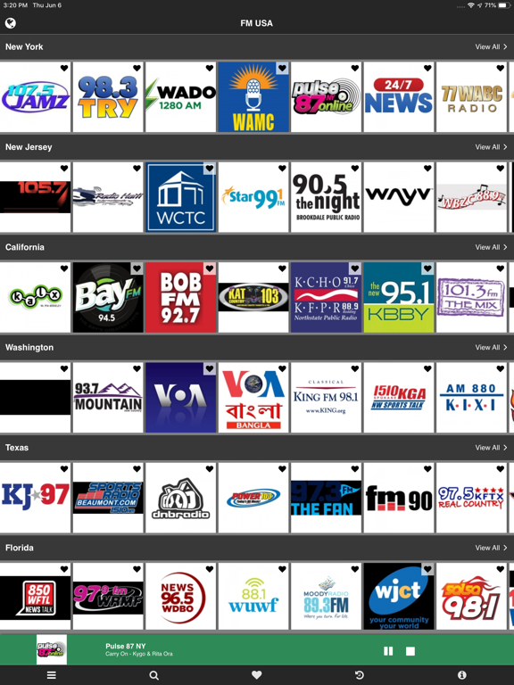 Screenshot #4 pour FM Radio USA