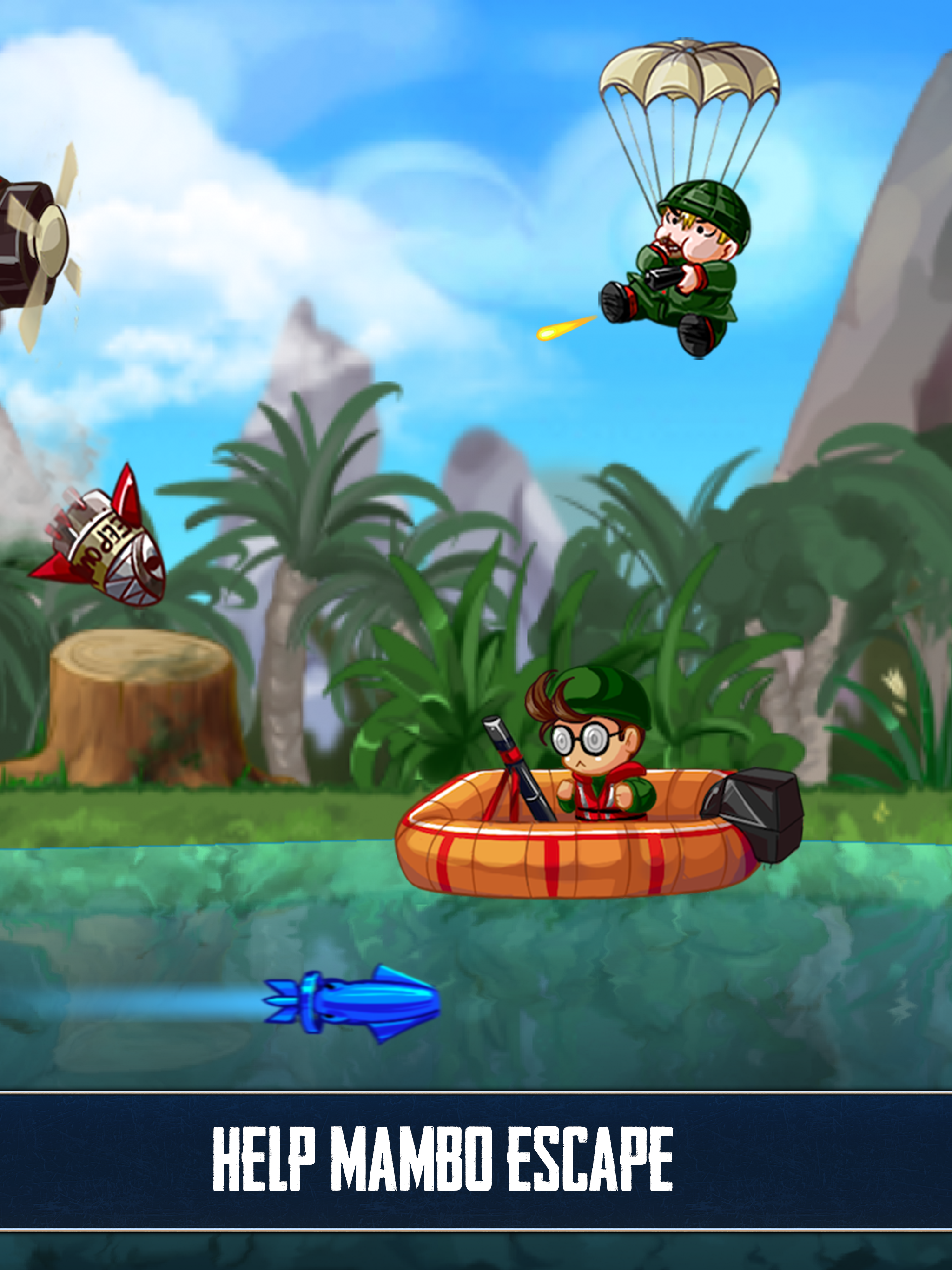 Ramboat: Shooting Offline Game