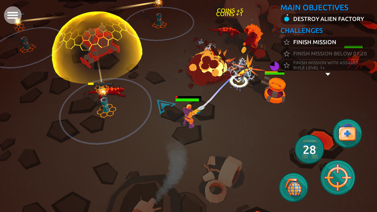 Space Pioneer: Full Gear Hack screenshot 5 - iOS game interface
