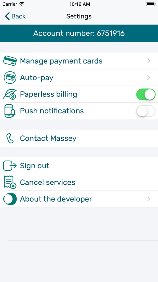 #4. My Massey (iOS) 由: Massey Services, Inc.